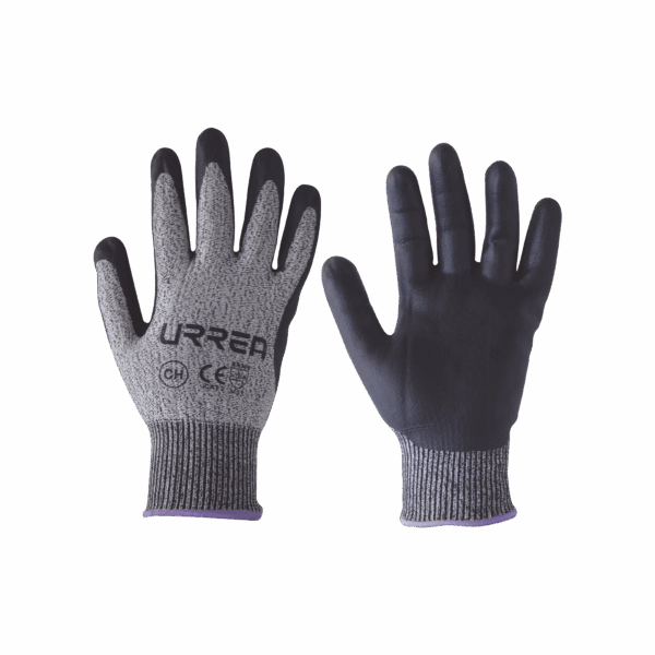 Guantes talla mediana supraneema con recubrimiento de nitrilo.