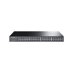 Switch no administrable de 48 puertos 10/100 Mbps para montaje en rack