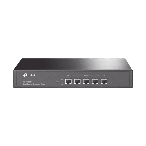 Router Balanceador de Carga Multi-Wan, 1 puerto LAN 10/100 Mbps, 1 puerto WAN 10/100 Mbps, 3 puertos Auto configurables LAN/WAN, Sesiones Concurrentes 30,000 para Negocios Pequeños y Medianos