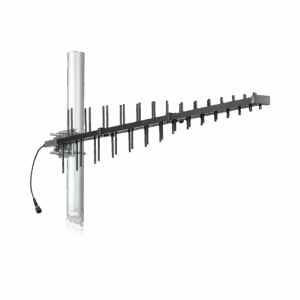 Antena LPDA de Alta Ganancia/ ESPECIAL PARA AMPLIFICADORES DE UNA A CINCO BANDAS DE FRECUENCIA/ 698-2700 MHz/ 12.15 dBi de Ganancia.