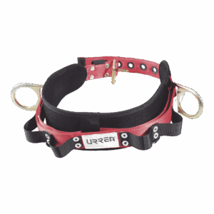 Cinturón para liniero, talla 40, con bandas para porta herramientas y dos anillos tipo D.
