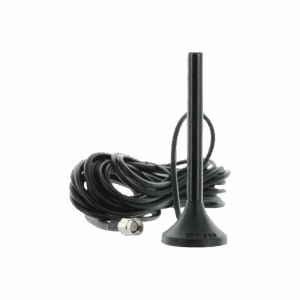 Antena Mini de Montaje Magnético, con cable RG174 y conector SMA macho | Rango de Frecuencias 700-960 MHz, 1710-2270 MHz | Ganancia Máxima 3.1 dB