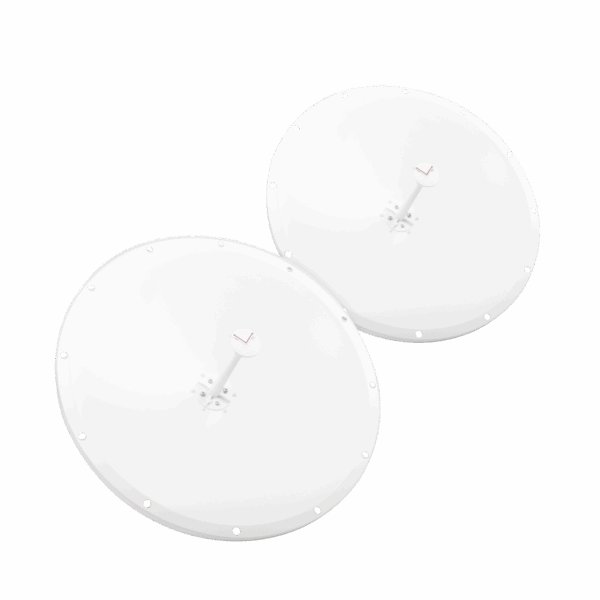 Antena Parabólica de Frecuencia Extendida, 4.8 - 6.5 GHz, 28 dBi, Conectores SMA-Macho Inverso