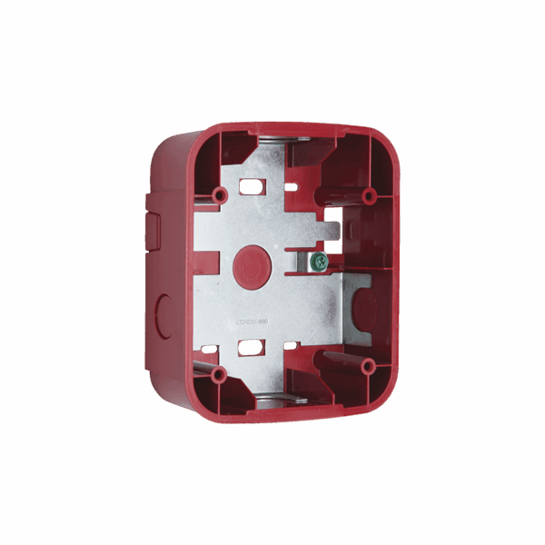 Caja de Montaje en Pared, para Sirena, Color Rojo, Nuevo Diseño Moderno y Elegante