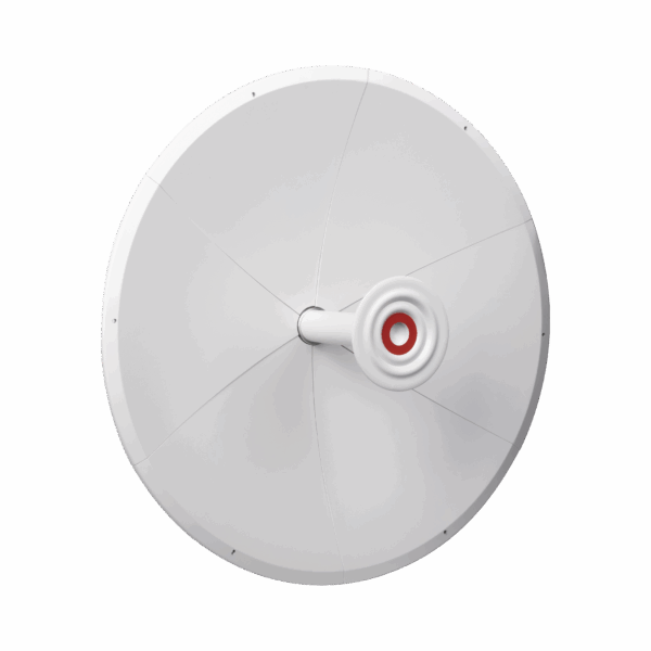 Antena direccional para C5x, B5X, B6X y C6X Doble polaridad 45 ° y 90 °, 4.9 - 6.5 GHz, 2 ft, Ganancia de 30 dBi, Montaje incluido