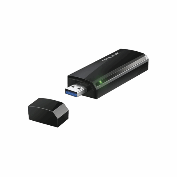 Adaptador  USB inalámbrico doble banda AC 1200 Mbps