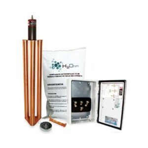 Kit de puesta a tierra de 100 Amperes con Electrodo, Filtro,...
