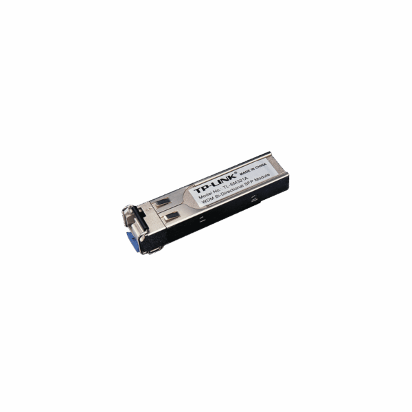 Transceptor mini-GBIC / SFP WDM Bi-Direccional / Monomodo 1GBase / Distancia 10 KM / Conector LC / (Necesita el modelo TL-SM321B para enlazar)