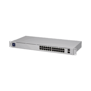 UniFi Switch USW-24, Capa 2 de 24 puertos 10/100/1000 Mbps +...