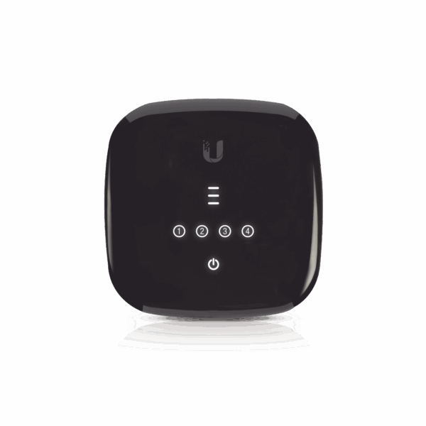 UFiber WiFi 802.11n GPON ONU, Unidad de red óptica con 1 puerto WAN GPON (SC/APC) + 4 puertos LAN Gigabit Ethernet