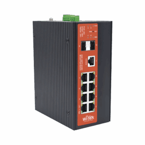 Switch Industrial Administrable Gigabit con 2 Puertos PoE bt...
