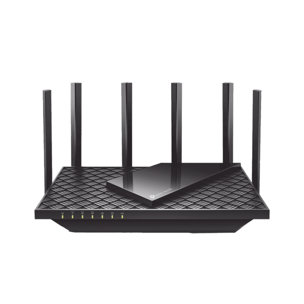 Router Triple Banda WiFi 6E / AX5400 MU-MIMO / 1 Puerto WAN 1 10/100/1000 Mbps / 4 Puertos LAN 10/100/1000 Mbps / 1 puerto USB 3.0 / 6 antenas de alta ganancia / OneMesh ™