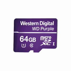 Memoria microSD de 64GB PURPLE, Especializada Para Videovigi...