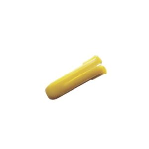 Taquete amarillo 7/32″ para tornillos 8mm x 1″ (...