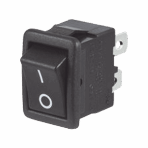 Interruptor Rocker DPST On-Off,  250 Vca.,10 Amp.,