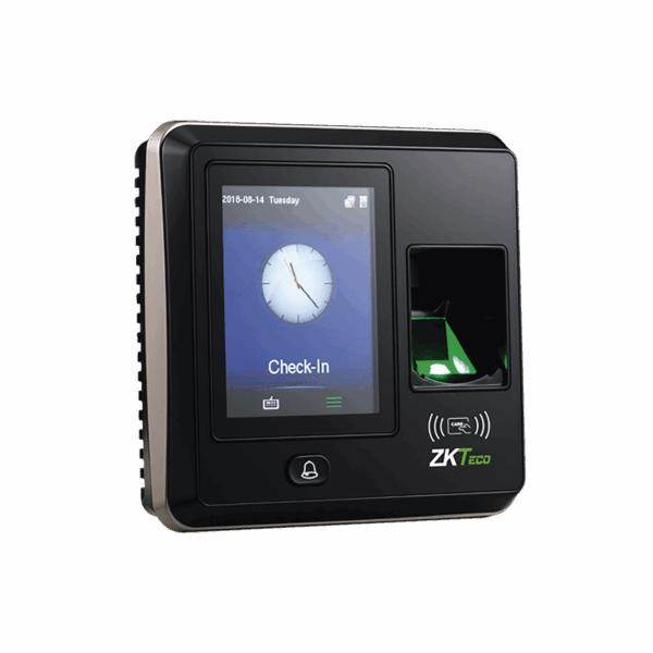 Terminal Biométrica con Pantalla de 2.8" / Hasta 1,500 Huellas / IP