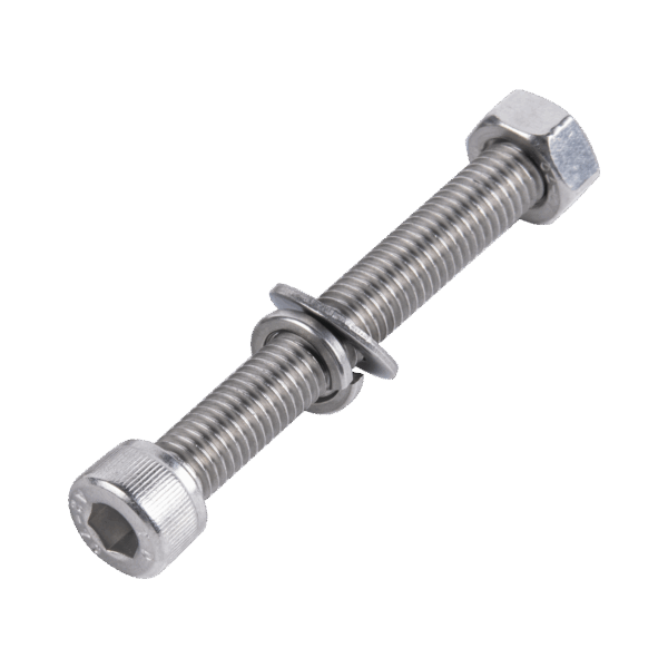 Tornillo acero inoxidable  M8*65 para montajes de modulos fotovoltaicos