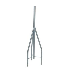 Tramo de Remate / Copete, tubo industrial 1 1/4″ con tubo central 2 3/8″, galvanizado por electrólisis.