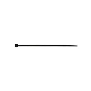 Cincho de nylon color negro, 3.2 x 142mm (100pzs) (4200-0200...