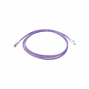 Patch Cord Z-MAX Cat6A S/FTP, CM/LS0H, 7ft, Color Violeta, V...
