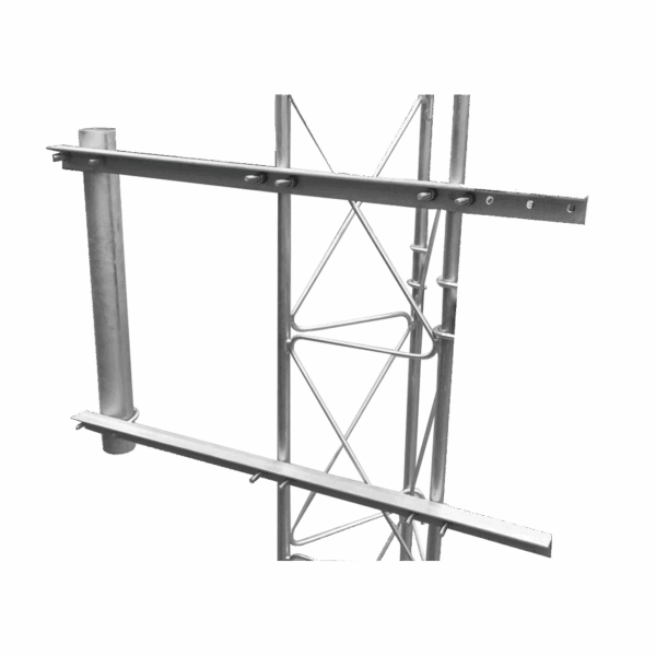 Brazo para Torre Arriostrada de Ángulo para tramos de 30, 35 y 45 cm de ancho.