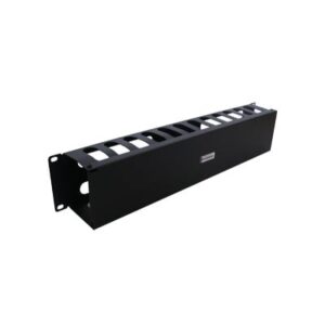 Organizador de cables horizontal de 19″, 2UR (THE00400...