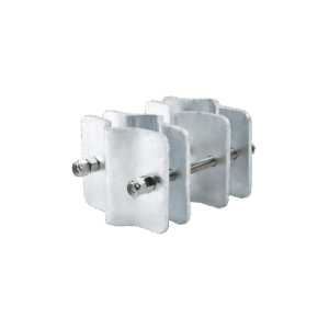 Herraje Adaptador de Mástil para Diámetros desde 3/4″ hasta 2-1/4″. Galv. en Caliente.