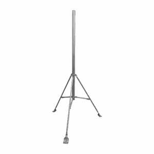 Mástil de 2″ x 1.5 metros con Tripie para Instalación ...