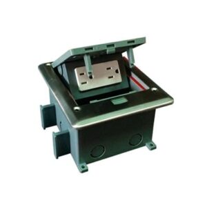 Caja de piso con contacto eléctrico (Duplex), resistente al ...