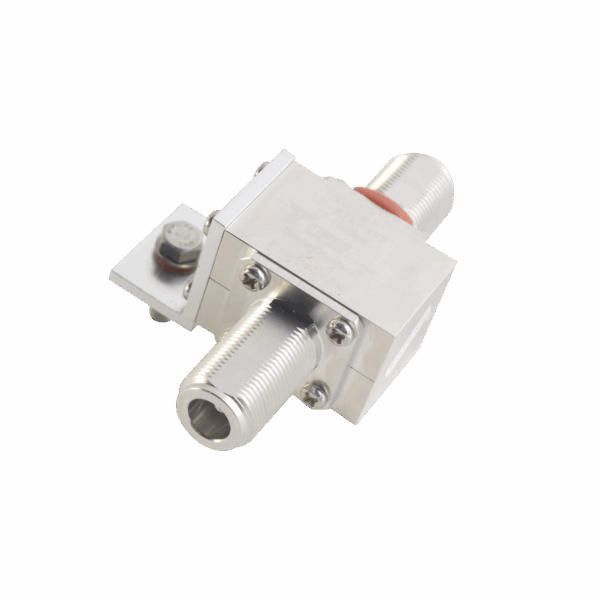 Protector Coaxial, Montaje Universal, para equipos HF, VHF y UHF (20 - 1000 MHz), Conectores N-hembra