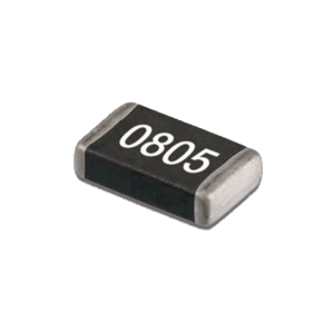 Resistencia SMD de 4.7 Ohm, 1/8 Watt, Montaje 805, Tolerancia 1 %.