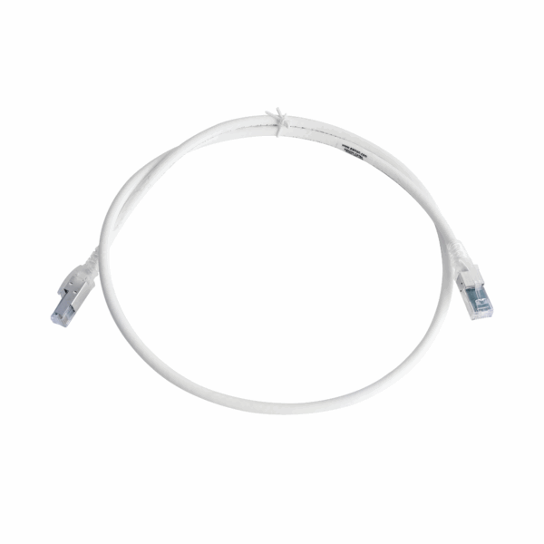 Patch Cord Z-MAX Cat6A S/FTP, CM/LS0H, 3ft, Color Blanco