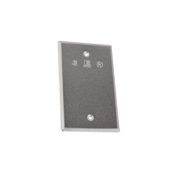 Tapa ciega de aluminio para Condulet tipo FS o Cajas Electricas.