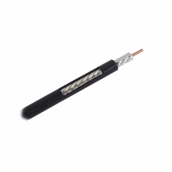 Metro de Cable Coaxial RG-8/X LMR240 de Baja Pérdida, 50 Ohms