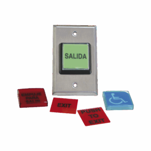 Botón de Salida / MÚLTIPLES Placas/ Luz LED /2 Años Garantia...