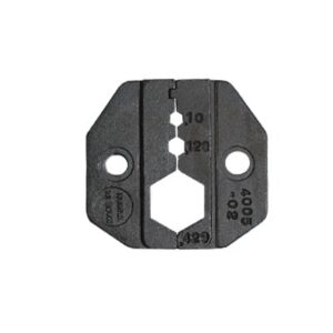 Mordaza para Plegar Conectores de Anillo en RG-8/U, RG-213/U, RG-214/U, 9913 y CNT-400 en tamaños 0.100″, 0.128″ y 0.429″.