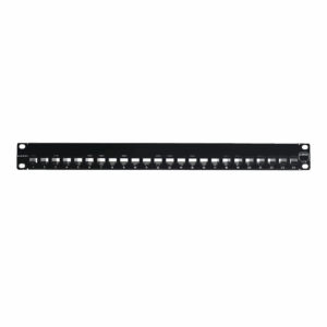 Patch Panel UTP Z-MAX de 24 puertos, Precargado con Jacks Ca...