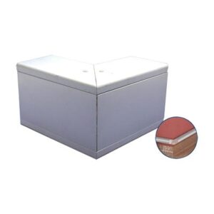 Esquinero exterior de aluminio,  para canaleta INKA100 (8110...