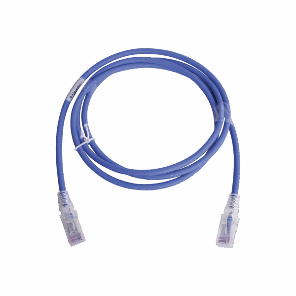 Patch Cord MC6 Modular Cat6 UTP, CM/LS0H, 5ft, Color Azul