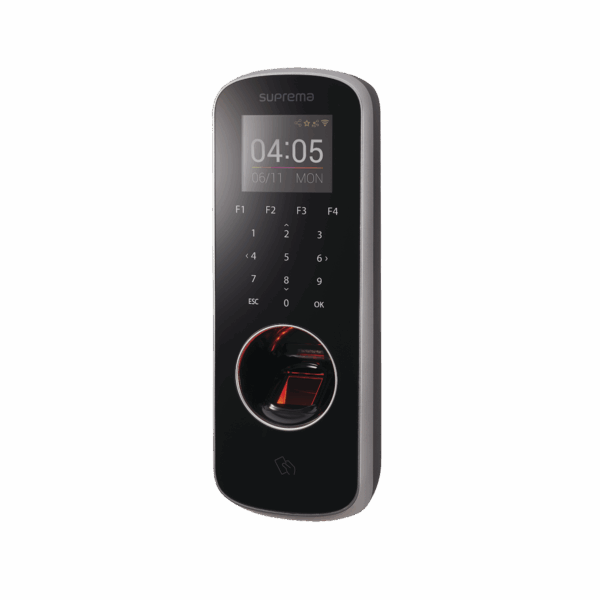 BioStation L2 Lector de Huella Delgado con Teclado Touch y  Lector 13.56 MHz MIFARE®/ NFC /DESFire/DESFire EV1/ Felica