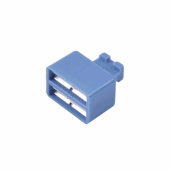 Clip de Puente, Para Uso con Regletas S66 de Siemon, de 1 par, Color Azul