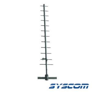 Antena Base UHF, Direccional de 12 elementos, Rango de Frecuencia 440 – 470 MHz, ganancia de 12 dB