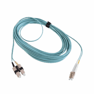 Jumper de Fibra Óptica Multimodo 50/125 XGLO OM3, LC-SC Dupl...