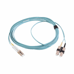 Jumper de Fibra Óptica Multimodo 50/125 XGLO OM3, LC-SC Dupl...