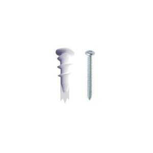 Kit de 10 taquetes autoperforables y 10 tornillos 10mm x 1 1...