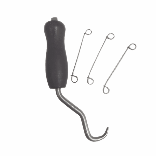 Herramienta para instalación de cable Ironclad, 610pzs (cinchos) por paquete