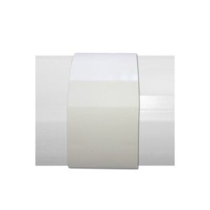 Pieza de unión color blanco de PVC auto extinguible,  para c...