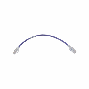 Patch Cord MC6 Modular Cat6 UTP, CM/LS0H, 1ft, Color Violeta