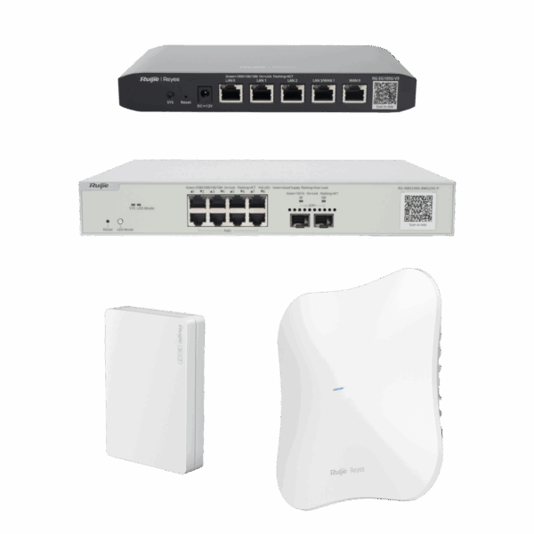 Equipos Ruijie DEMO Ideal para Probar Integraciones de Redes Business y Enterprise con WiFi 7