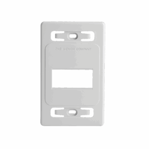 Placa de pared modular MAX, de 3 salidas, color blanco, vers...